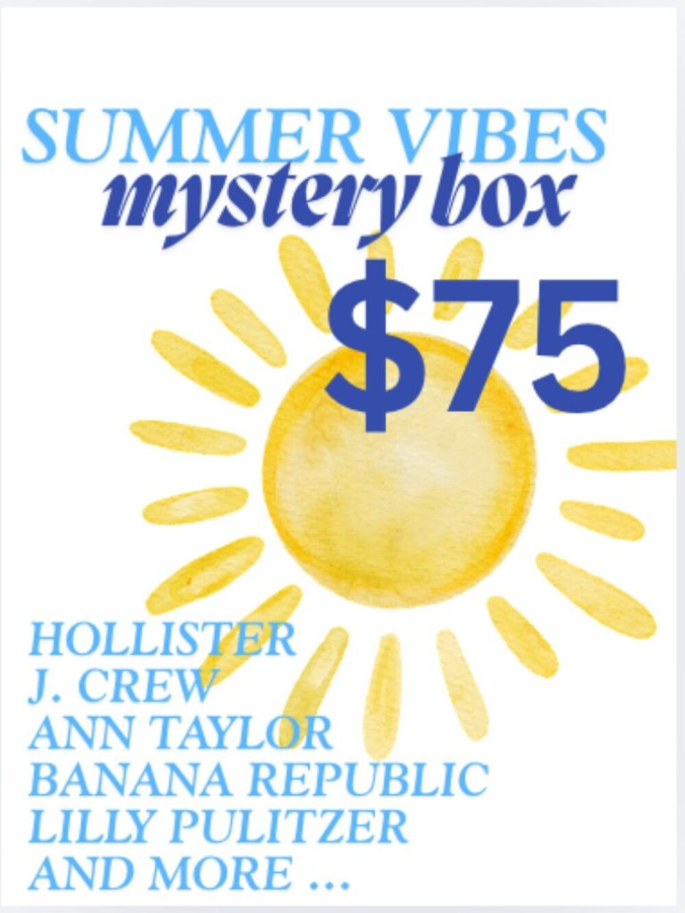 5-7 items! ☀️ New With Tags or Like New! 😎